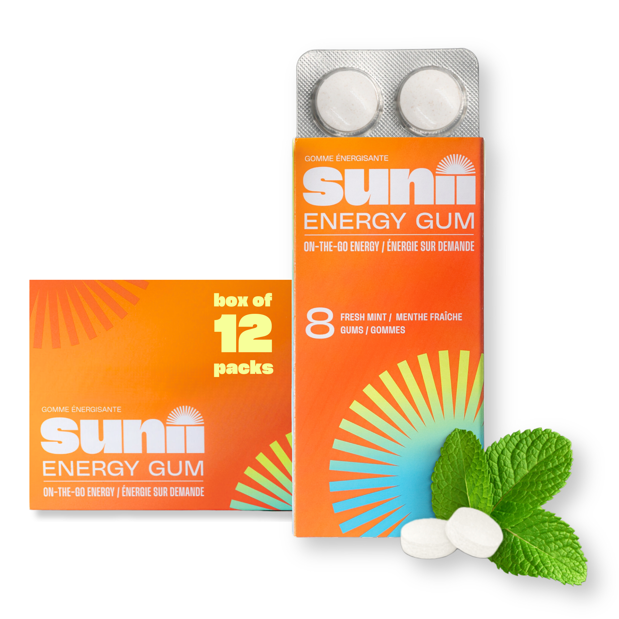 Sunii gomme énergisante